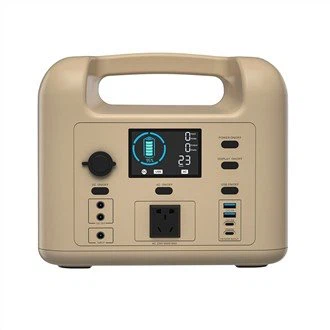 เอาต์พุต 220V AC 500WH แบตเตอรี่ลิเธียมไอออนแบบพกพาแหล่งจ่ายไฟฉุกเฉิน